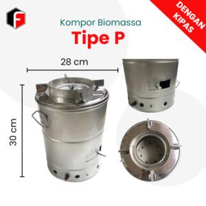 Kompor Biomassa Wood Pellet